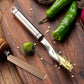 🌶️Cumpărați 1 Obțineți 1 GRATUIT🌶️Spatula din oțel inoxidabil pentru îndepărtarea semințelor din ardeii iute