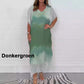 👗 Rochie din fâș dip dye