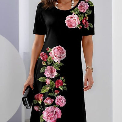 🌹Rochie de vară largă imprimată 3D