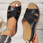 🎉【EU36-43】🔥Femei respirabil Cozy Flat Sole Faux Sandale din piele🌹🎁
