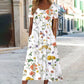 Rochie maxi cu imprimeu floral pentru femei