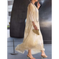 Rochie elegantă din sifon imprimat marmorat