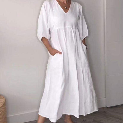 🎀Rochie casual pentru femei cu decolteu ascuțitGrröße