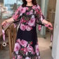 Rochie cu imprimeu ușoară și versatilă