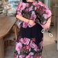 Rochie cu imprimeu ușoară și versatilă