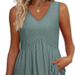 【S-2XL】👚Top plisat fără mâneci