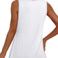 【S-2XL】👚Top plisat fără mâneci