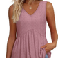 【S-2XL】👚Top plisat fără mâneci