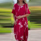Femeii Casual vrac se potrivi rochie cu mânecă scurtă