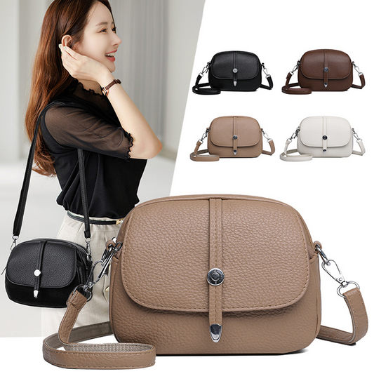 👜Geantă crossbody ușoară pentru femei, în culoare solidă