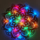 Decor frumos cu lumină nocturnă strălucitoare